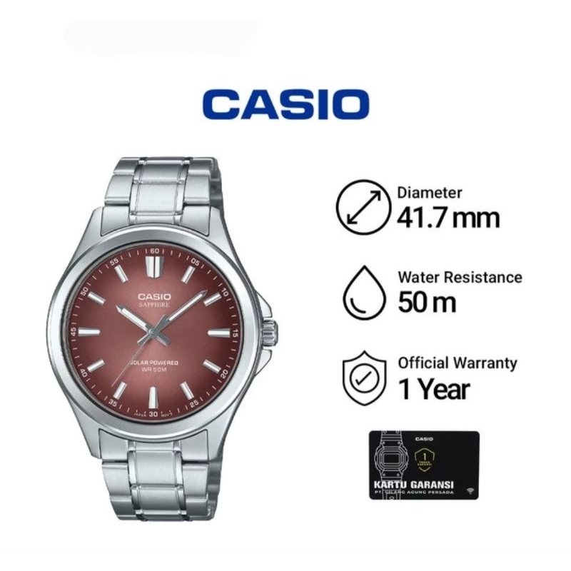 Jam Tangan Pria Casio General MTS-RS100D-5AVDF / MTS-RS100D-5A Original