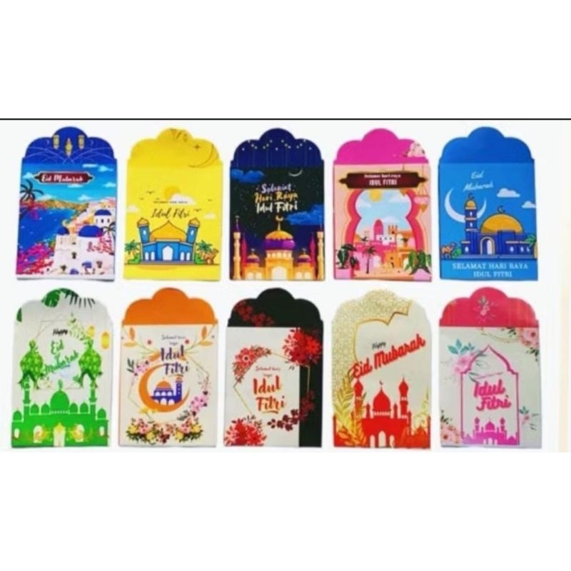

Amplop Lebaran Isi 50 Pcs | Amplop Lebaran Karakter | Amplop Lebaran Unik