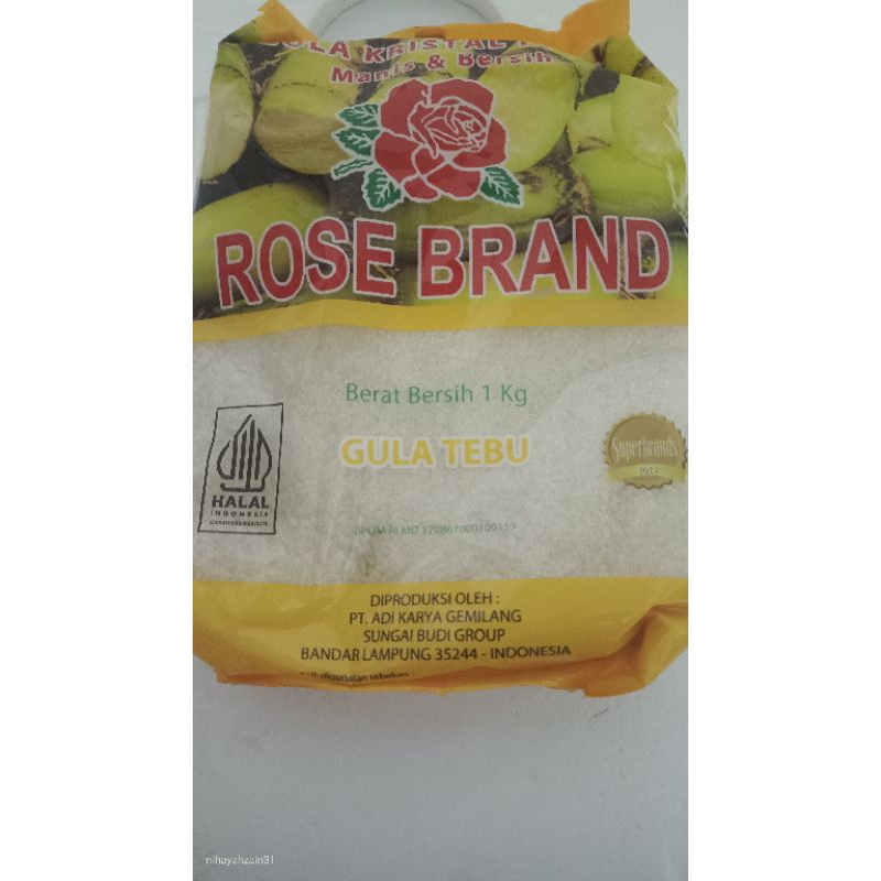 

Gula Kemasan Rosebrand 1Kg