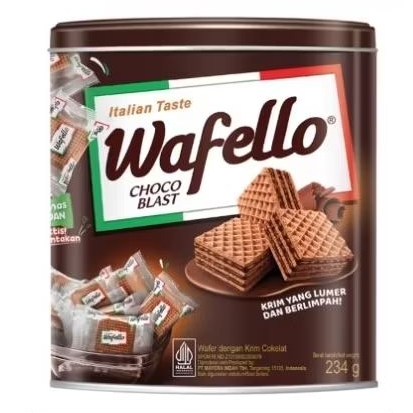 

WAFELLO WAFER CHOCOBLAST KALENG 234GR