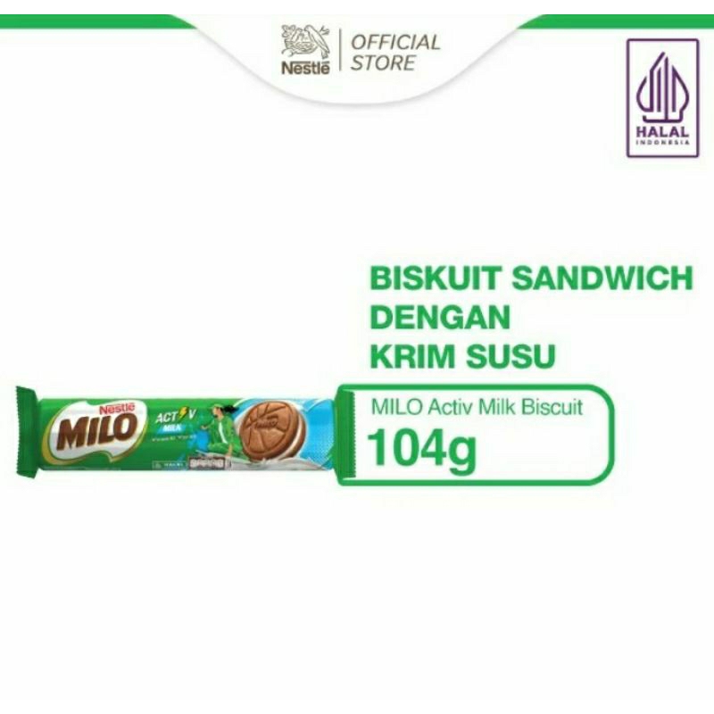 

NESTLE MILO AKTIV GO BISKUIT MILK 104 GRAM