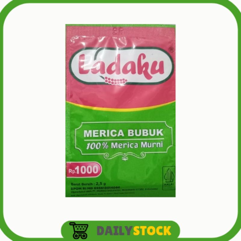 

Ladaku Merica Bubuk Sachet 2,5gr