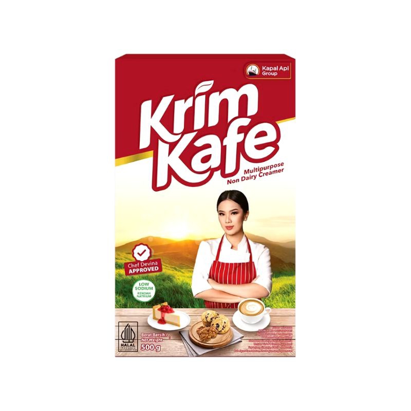 

Kapal Api Krim Kafe kopi 500gr krimer