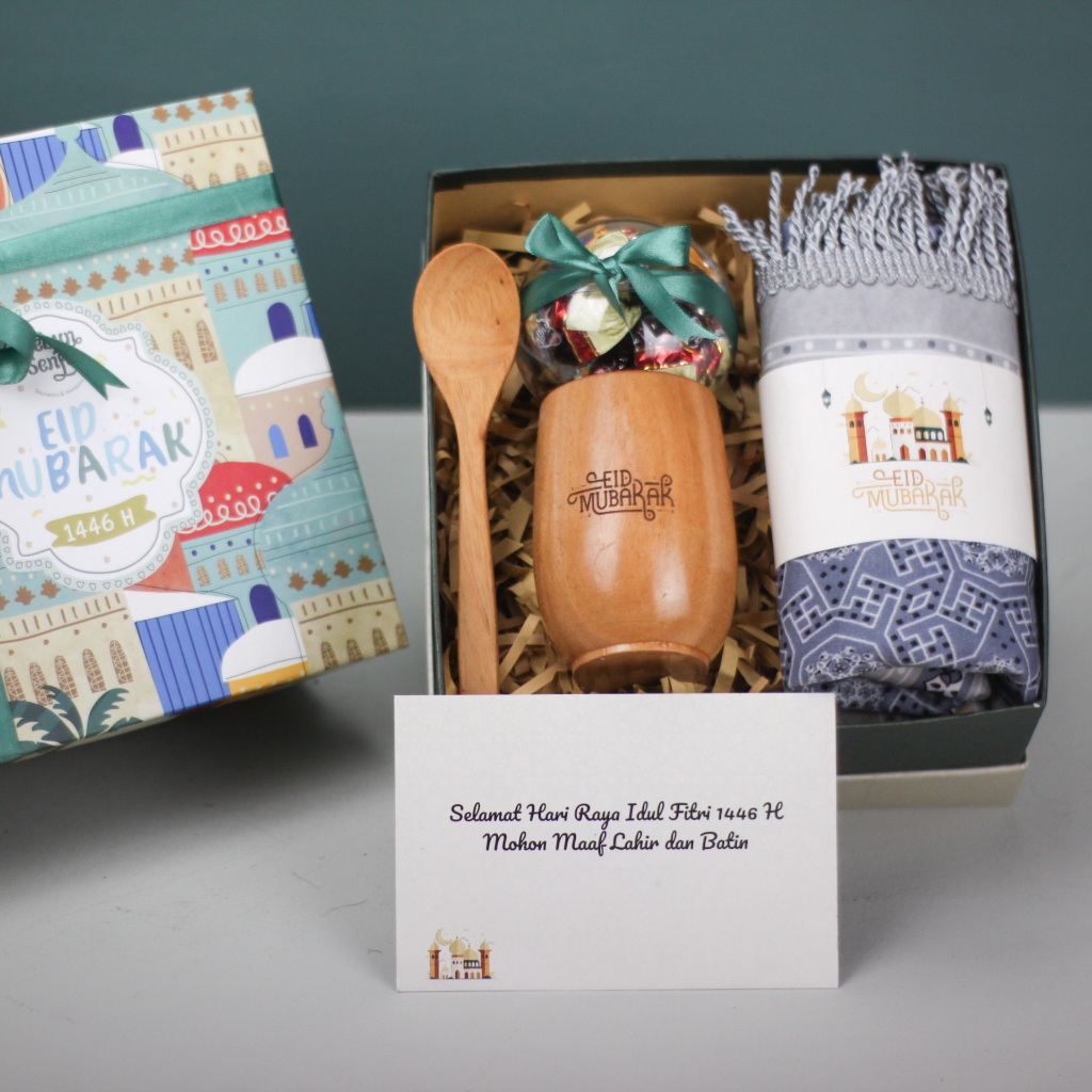 

Parcel Hampers RAMADHAN Paket Sajadah Cokelat Gelas - Lentera