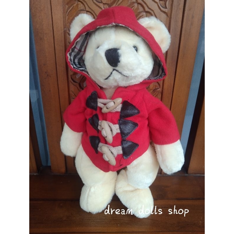 boneka teddy gund hoodie