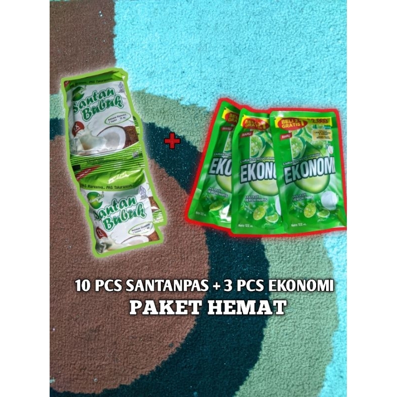 

PAKET HEMAT 10 PCS SANTANPAS 3 PCS EKONOMI