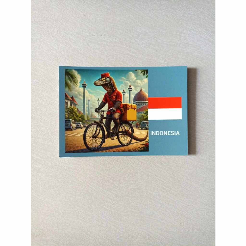 

Fantasy Mail Delivery Indonesia Postcard series Kartu pos kartupos