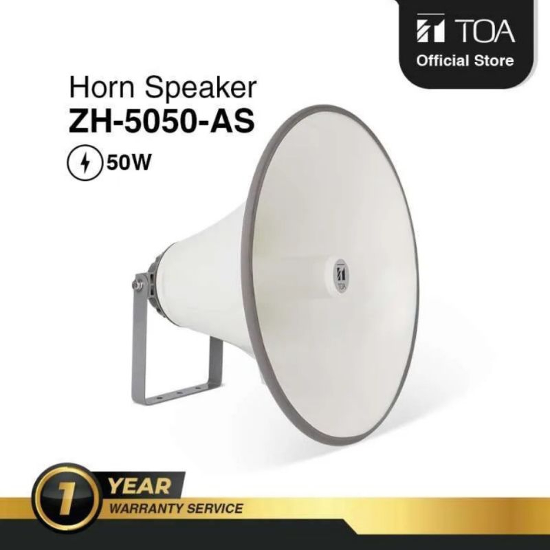TOA ZH-5050-AS Horn Speaker Toa 50 watt Biasa ZH 5050AS