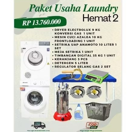 paket usaha laundry pemula