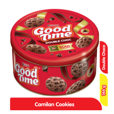 

GOOD TIME COOKIES DOUBLE CHOC KALENG 144 G