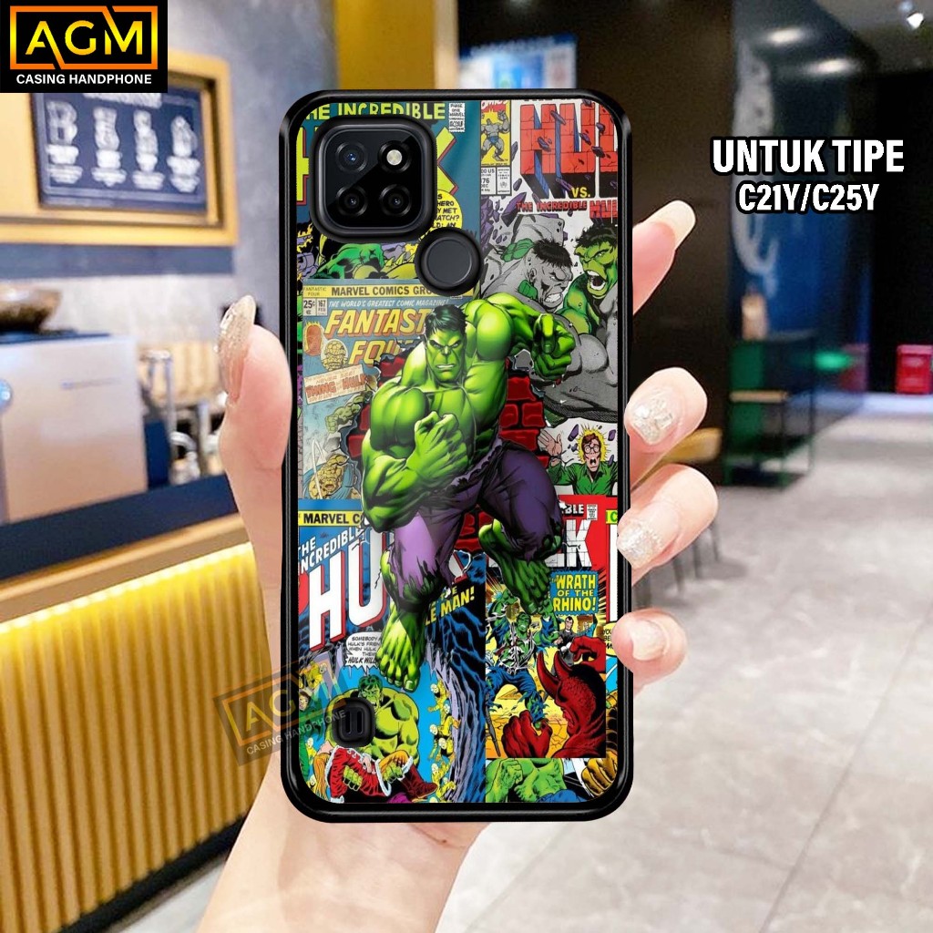 Case Realme C21Y/C25Y Terbaru Case kilau - New Case Glossy casing Hp Realme C25Y/C21Y [Motif-25] - A