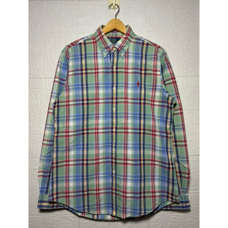 KEMEJA RALPH LAUREN TARTAN L