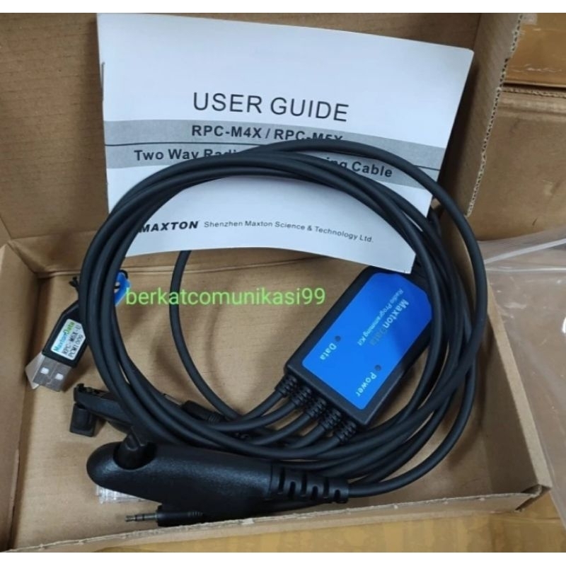 KABEL DATA PROGRAM RIG MOTOROLA HT RADIO MOTOROLA MULTI PORT MAXTON