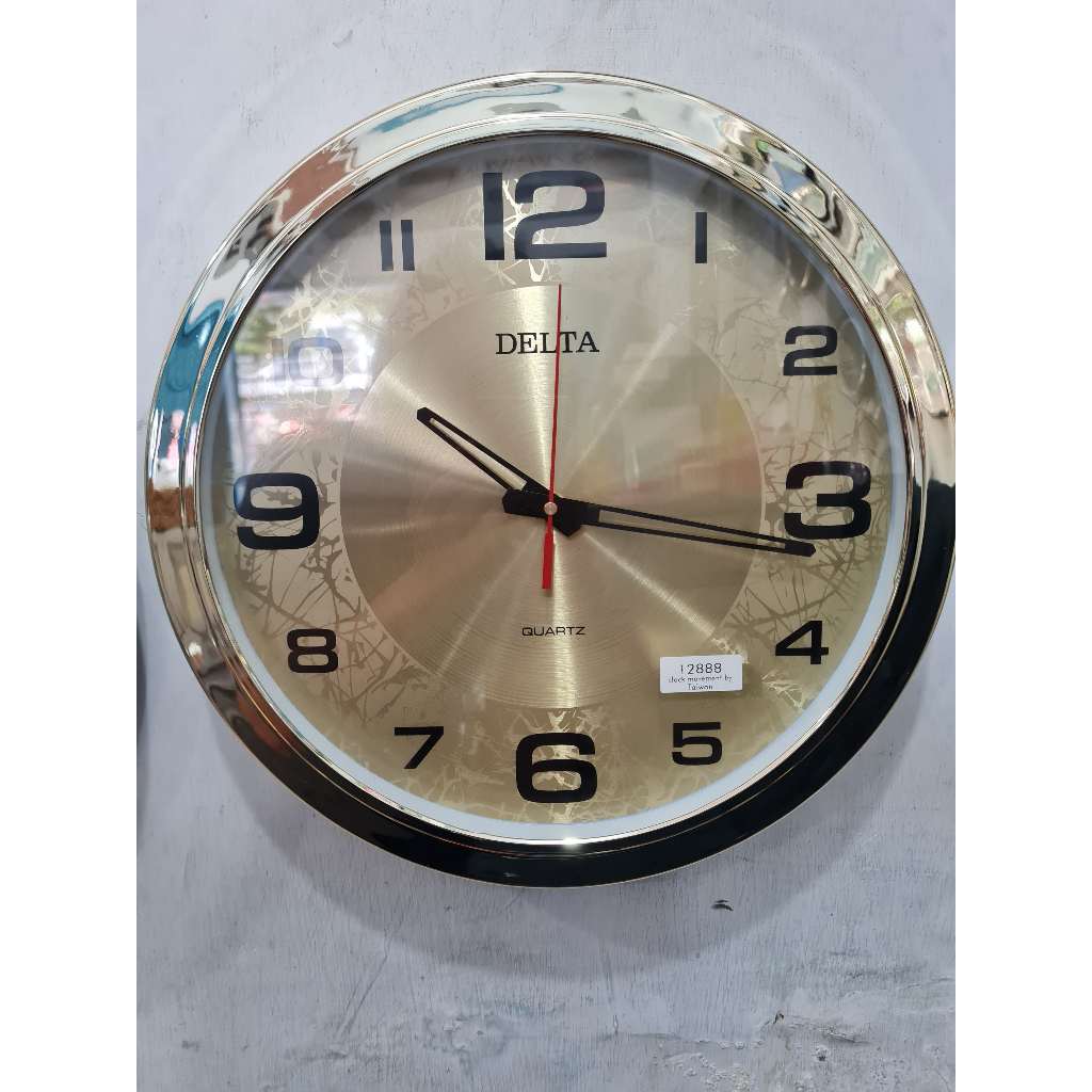 jam dinding delta / jam dinding gold / jam dinding krom / jam dinding makassar / jam dinding cantik