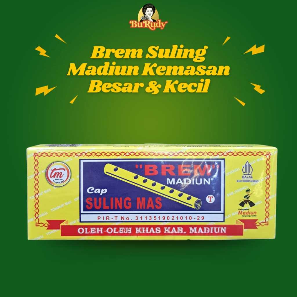 

Brem Suling Madium Kemasan Besar & Kecil