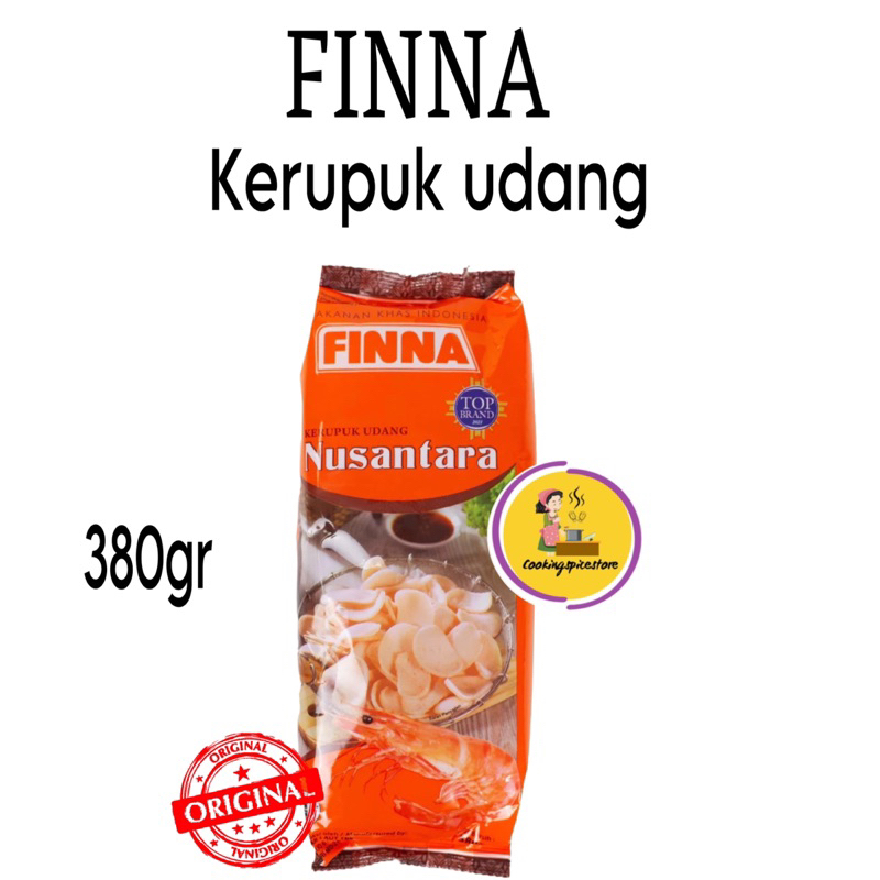 

Finna Nusantara Kerupuk Udang 380gr