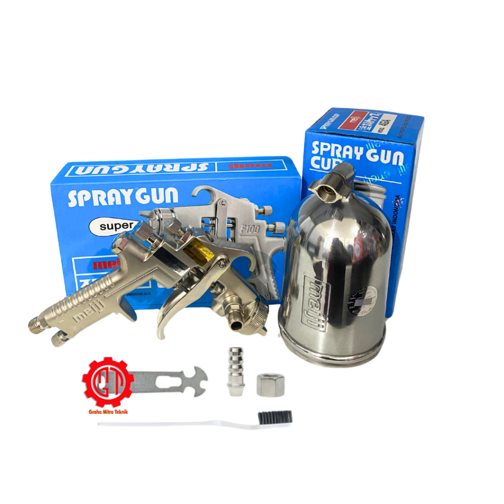 Spray Gun Meiji F100 Tabung Atas Tipe Super