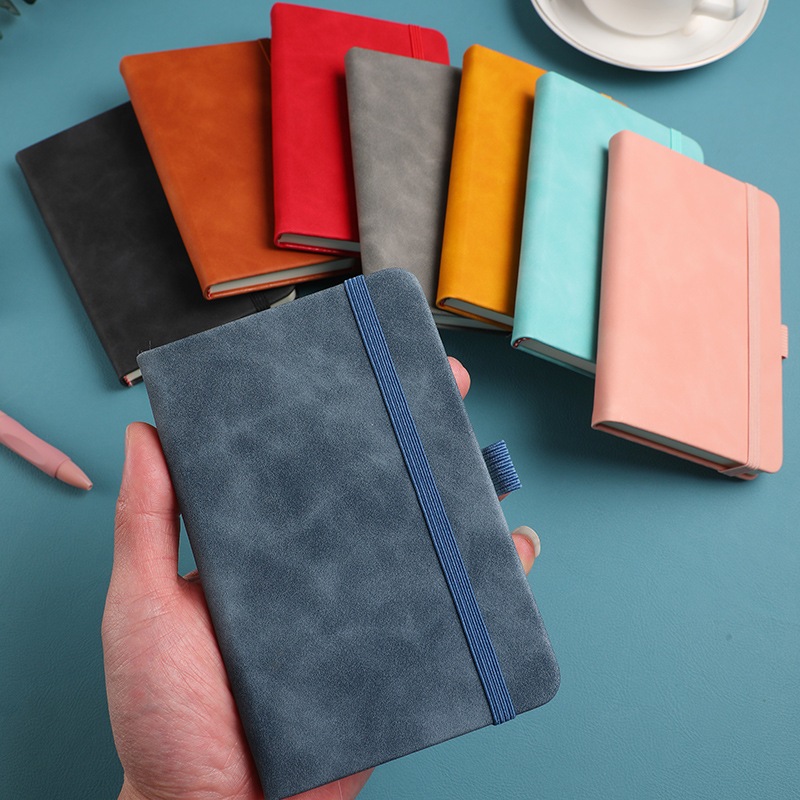 

PU Notebook mini portabel A7 notepad portabel tebal-100 lembar