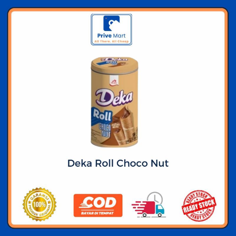 

Deka Wafer Roll On Choco Nut 280g Prive Mart