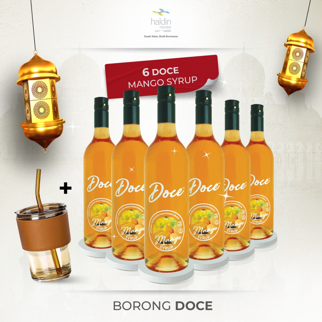 

[PROMO PAKET] haldinfoods Doce Sirup Ekstrak Mangga Natural Mango Syrup