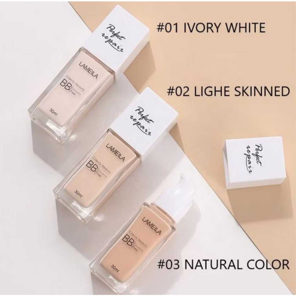 [snacknya top] BB CREAM 3019 FOUNDATION / BB CREAM NATURAL MAKE UP 30ML /BB CREAM 30ML MURAH