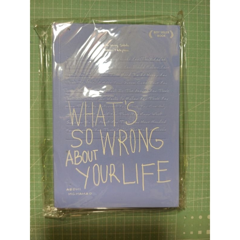 BUKU WHATS SO WRONG ABOUT YOUR LIFE