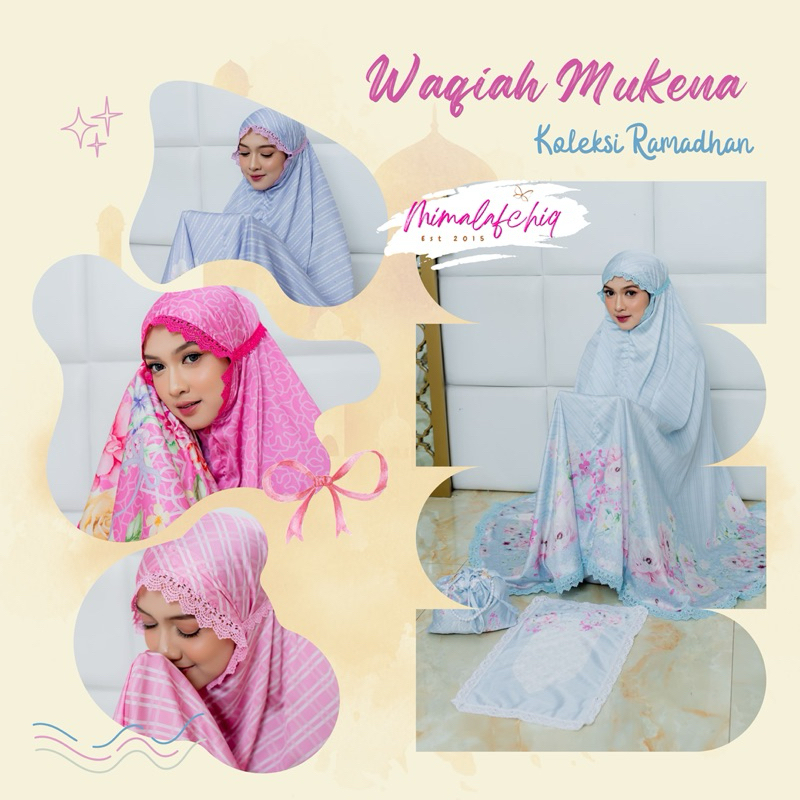 Askharis-WAQIAH MUKENA EKSLUSIF PRINTING PROMO