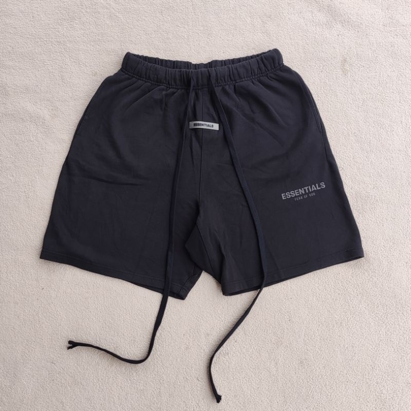 Fear Of God Essentials Drawstring Reflective Sweat Shorts