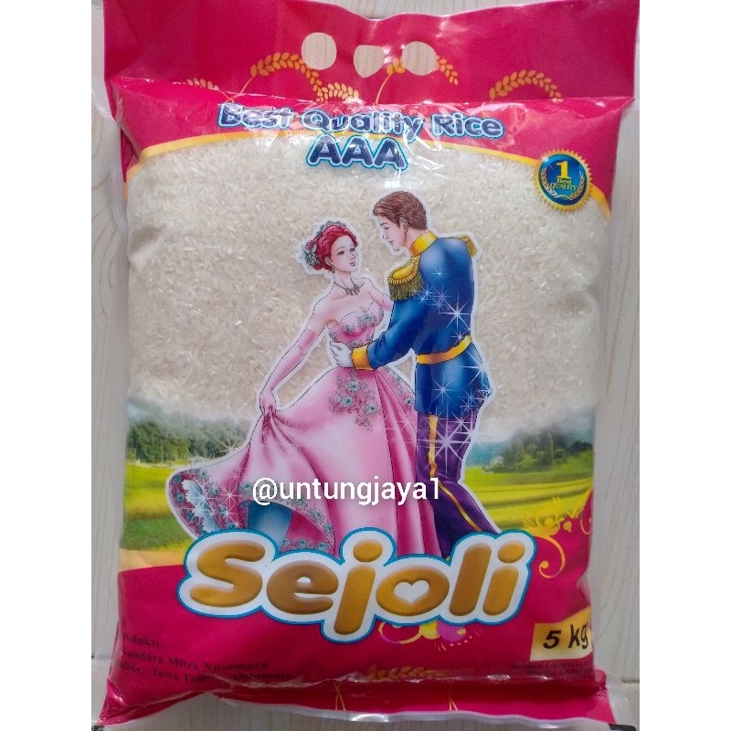 

[TERMURAH] - Beras Sejoli 5kg | beras pulen 5kg | beras premium 5kg | beras putih bersih