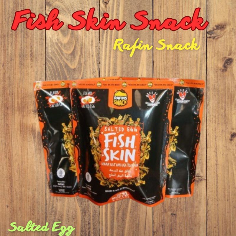 

Fish Skin Patin Snack (Keripik Kulit Patin)