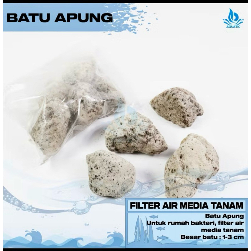 Batu Apung/Pumice Stone Media Filter Media Tanam