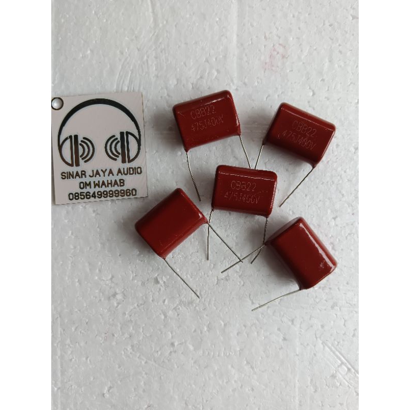 capasitor kapasitor 475 475j 400v