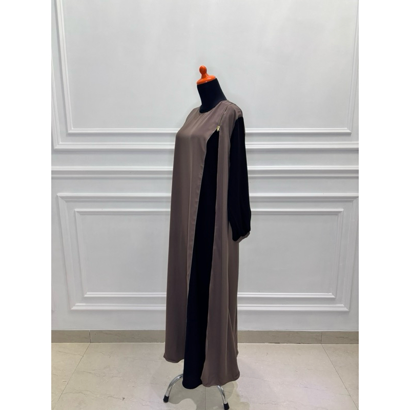 Gamis Wanita Model Terbaru 2025 Baju Lebaran Ibu Ibu Kekinian Elegan