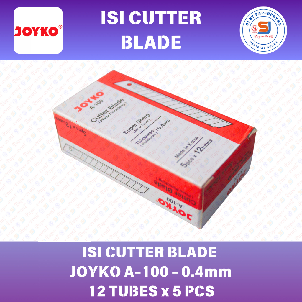 

ISI CUTTER BLADE KECIL JOYKO A-100 - 0.4mm