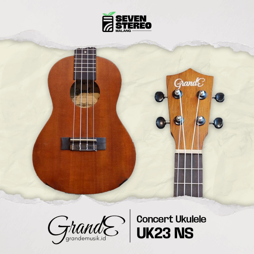 Grande UK23 NS NA Concert Ukulele