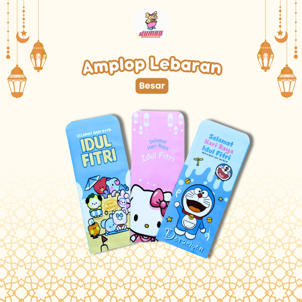 

Ramadhan Series Amplop Lebaran Besar Part 2 Jumbo Accessories