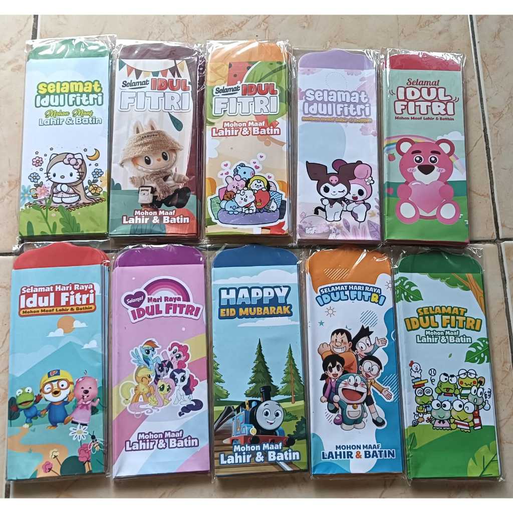 

amplop lebaran unik dan lucu 30pcs