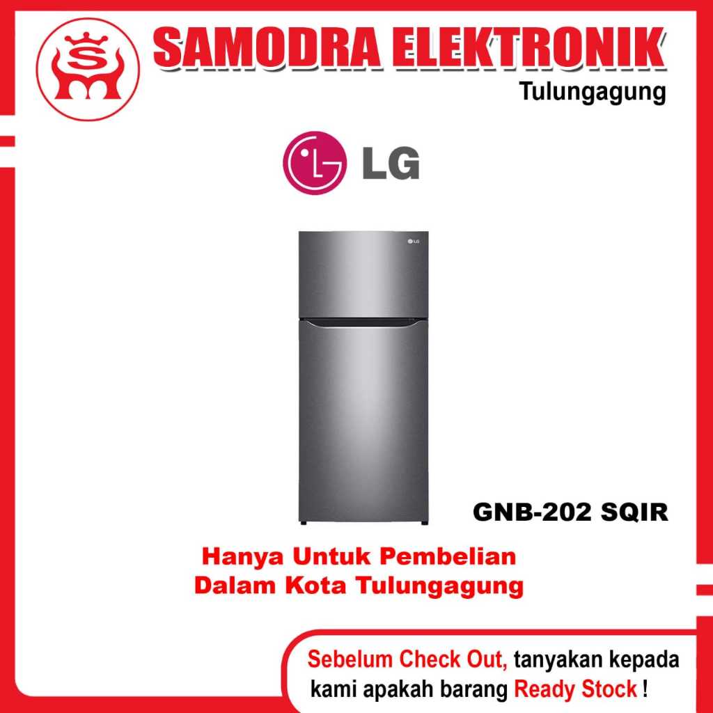 Kulkas LG GN-B202SQIR | Kulkas 2 Pintu Lg