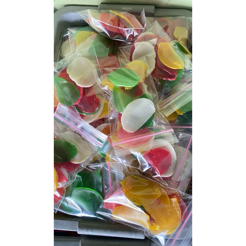 

kerupuk warna warni 50 pcs klip perporsi