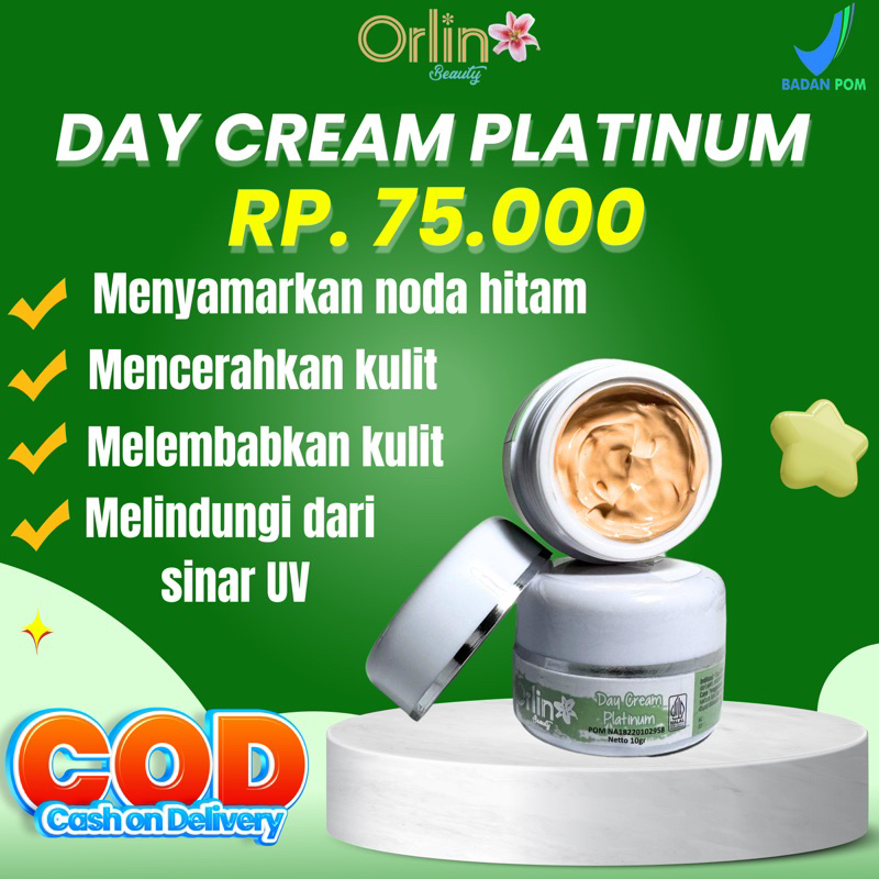 [ORLIN BEAUTY]krim siang flek orlin/day flek orlin skincare/skincare orlin flek BPOM/orlin skincare 