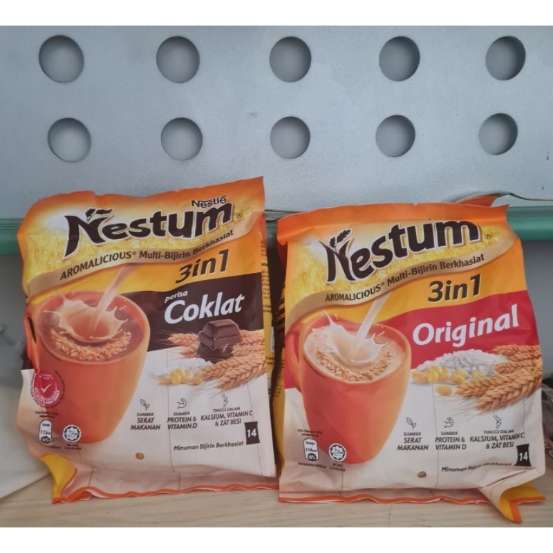 

Nestum 3 in 1 Original Cokelat 1 Pak (Isi 14 Sachet) 28gr × 14sachet