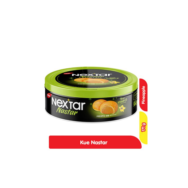 

NEXTAR NASTAR COOKIES PINEAPPLE KALENG 171gr