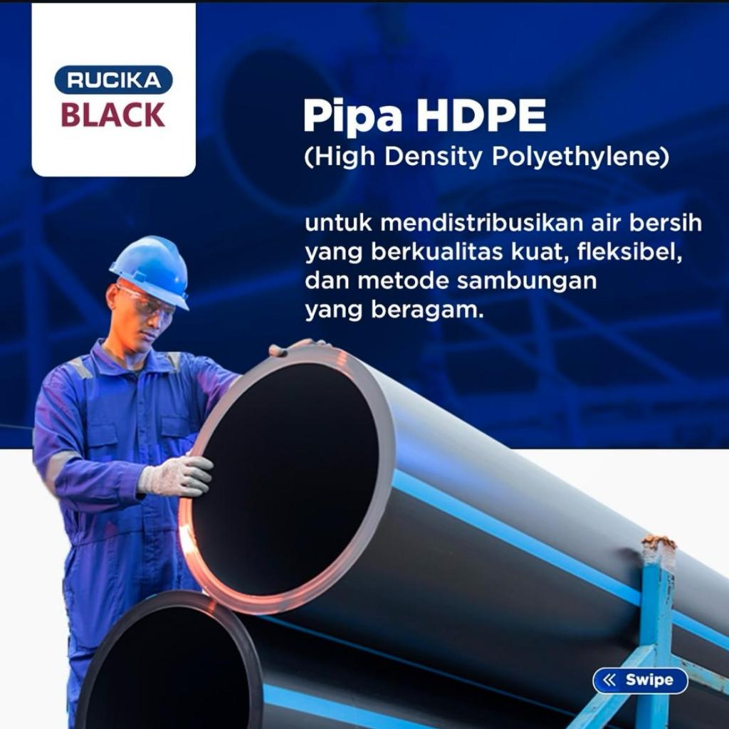 Pipa Hdpe Rucika 5 Inch PN10 PE100