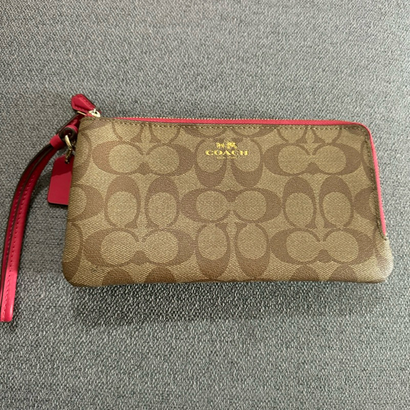 Coach Wristlet Wallet (PRELOVED) / Dompet panjang wanita branded original