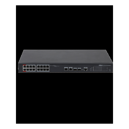 SWITCH DAHUA DH-PFS4218-16ET-240 16 Port 100Mbps