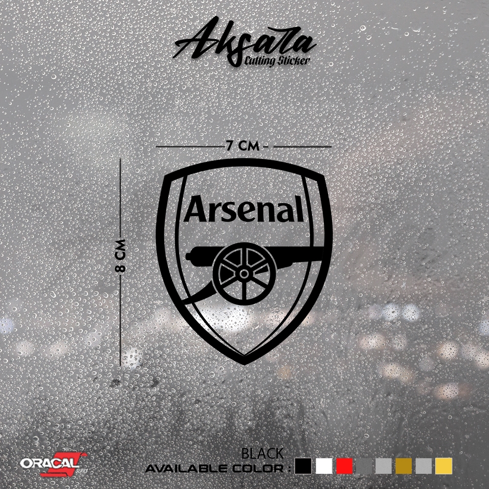 Stiker Cutting Logo Arsenal | Cutting Sticker Logo Arsenal