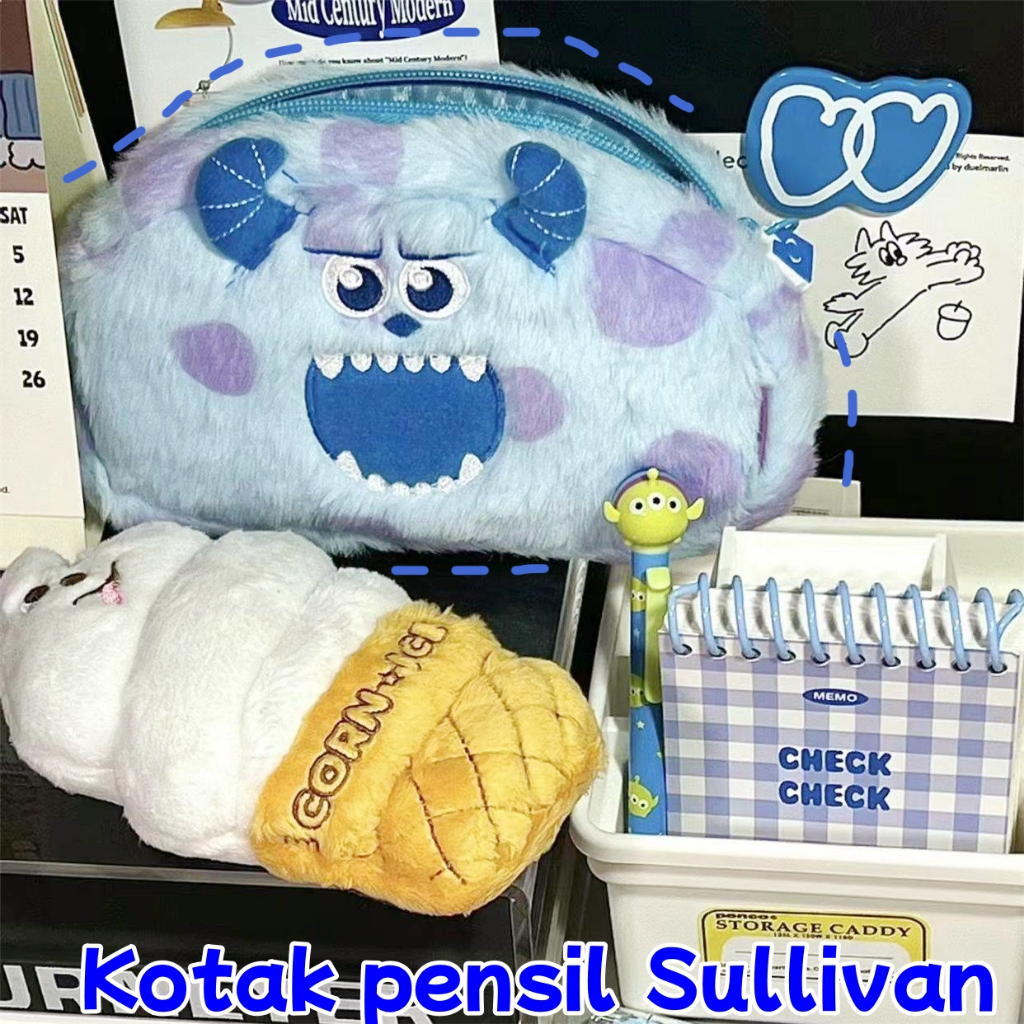 

Tas Pensil Sulley Lucu - Kapasitas Besar, Desain Jepang untuk Pelajar.