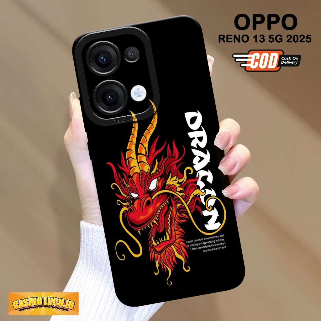 Case Oppo Reno 13 5G 2025 Terbaru - Fashion Case Aesthetic - Casing Hp Oppo Reno 13 5G 2025 Terbaru 