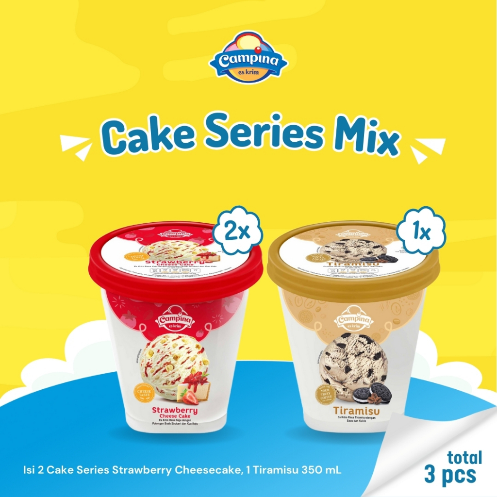 

Campina Cake Series Mix - Es Krim