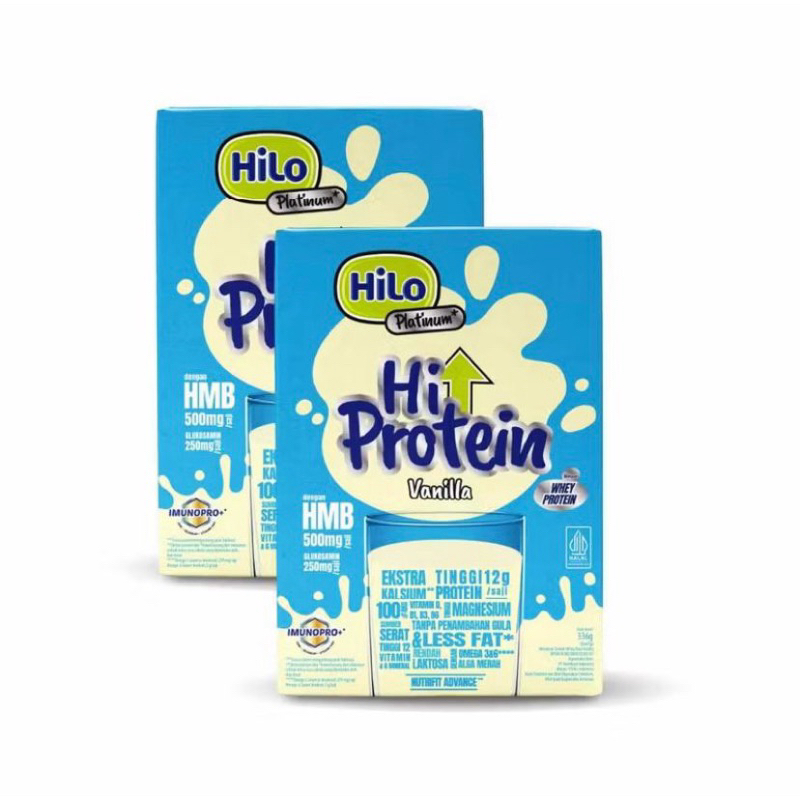 

Hilo Platinum Vanilla + HMB 500 gr (12 sachet)